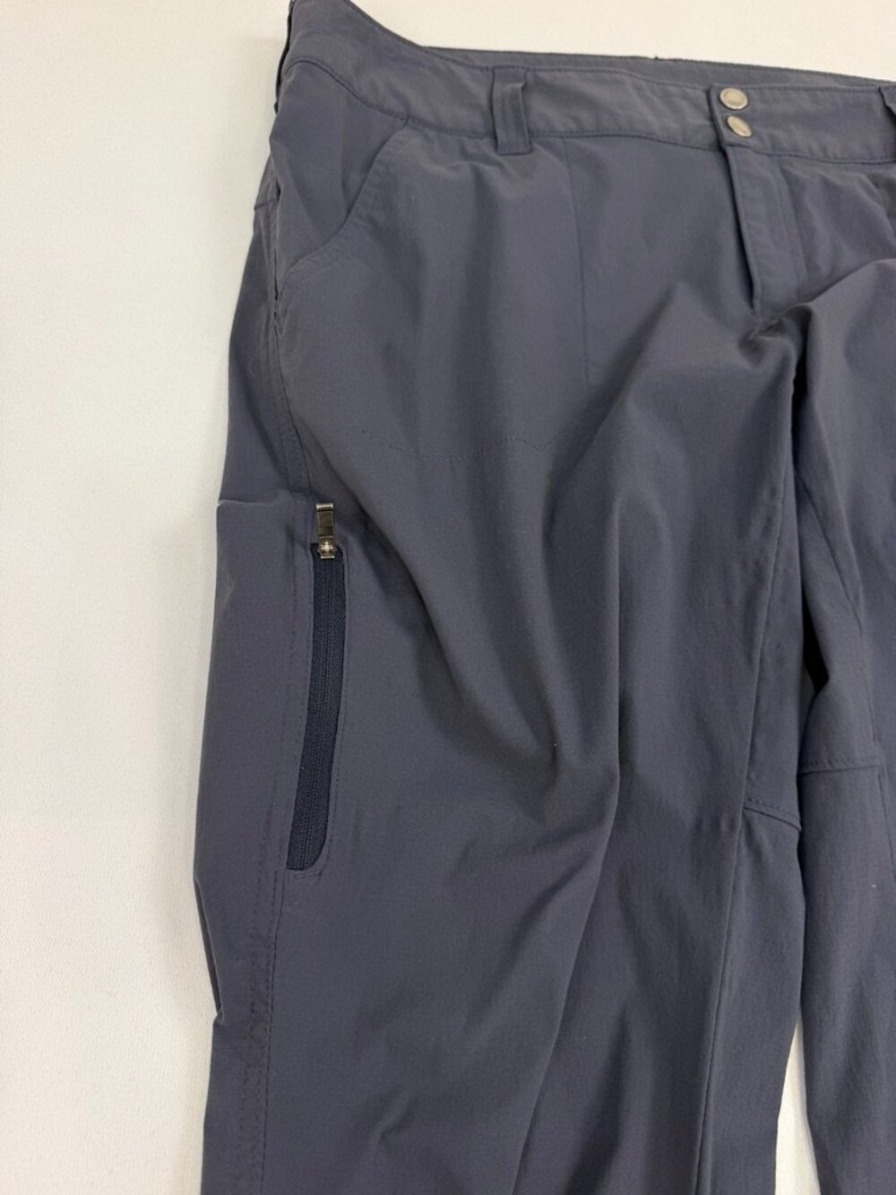 Columbia Omni Shield Hiking Pants Gray Blue Size 12 - Picture 5 of 10